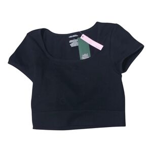 Wild Fable Black Crop Top‎ Size L- Seamless Case Of 6 NWT